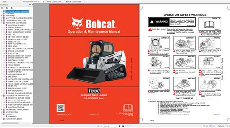 t550 skid steer bobcat horse power|bobcat t550 manual.